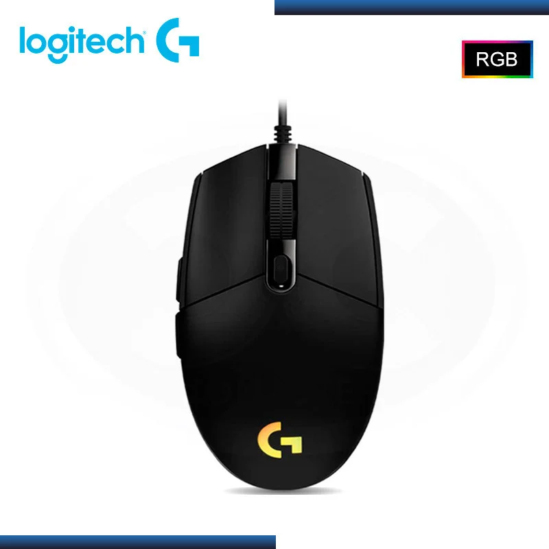 Mouse Logitech G203 LIGHTSYNC RGB 8000 DPI Black (PN: 910-005790) vista 2
