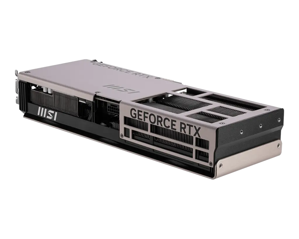 Tarjeta de video MSI GeForce RTX™ 5070 Ti INSPIRE 3X OC 16GB GDDR7 vista 3
