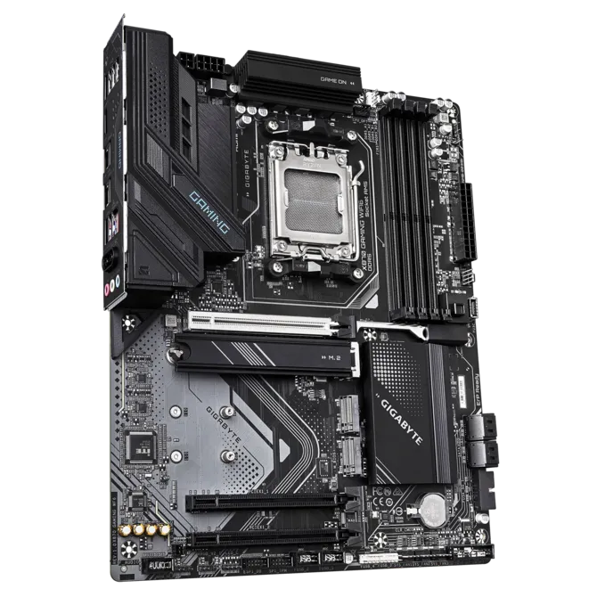 Placa Madre Gigabyte X870 GAMING WIFI6 AM5 ATX DDR5 USB4 vista 3