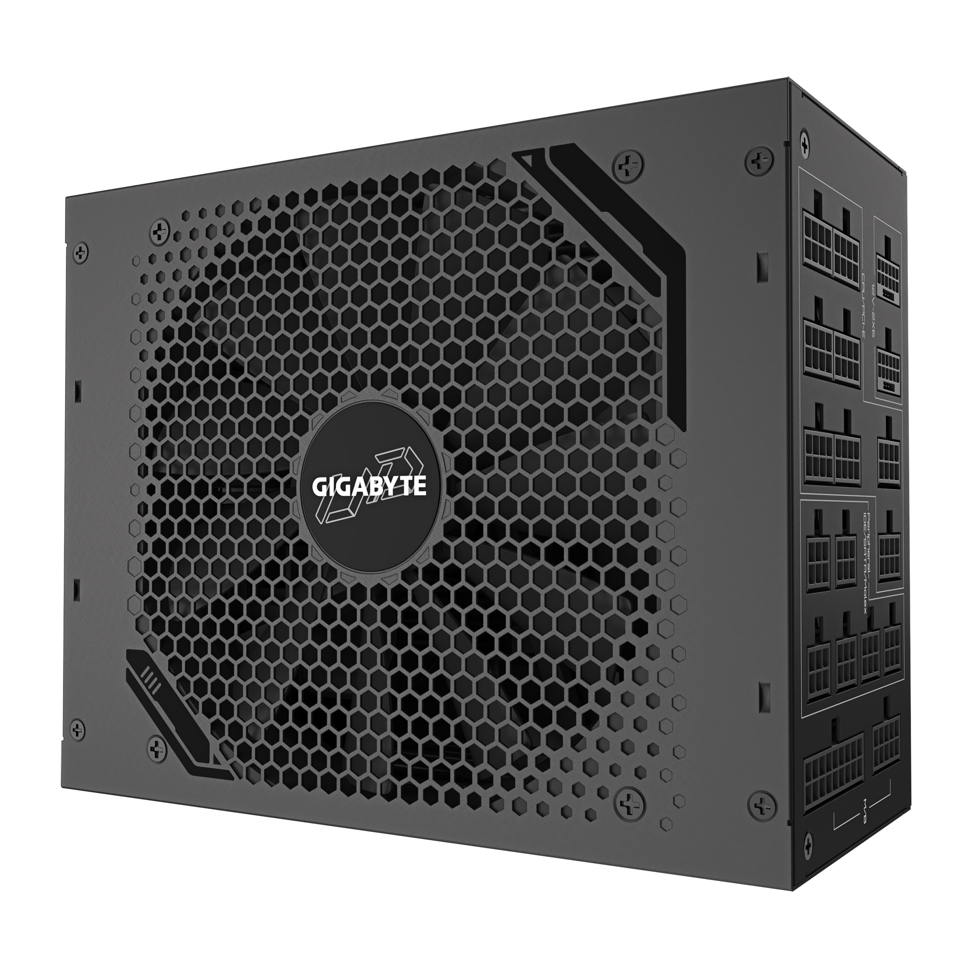 Fuente de Poder Gigabyte GP-UD1600PM PG5 – 1600W 80+ Platinum ATX 3.1 - Vista 7