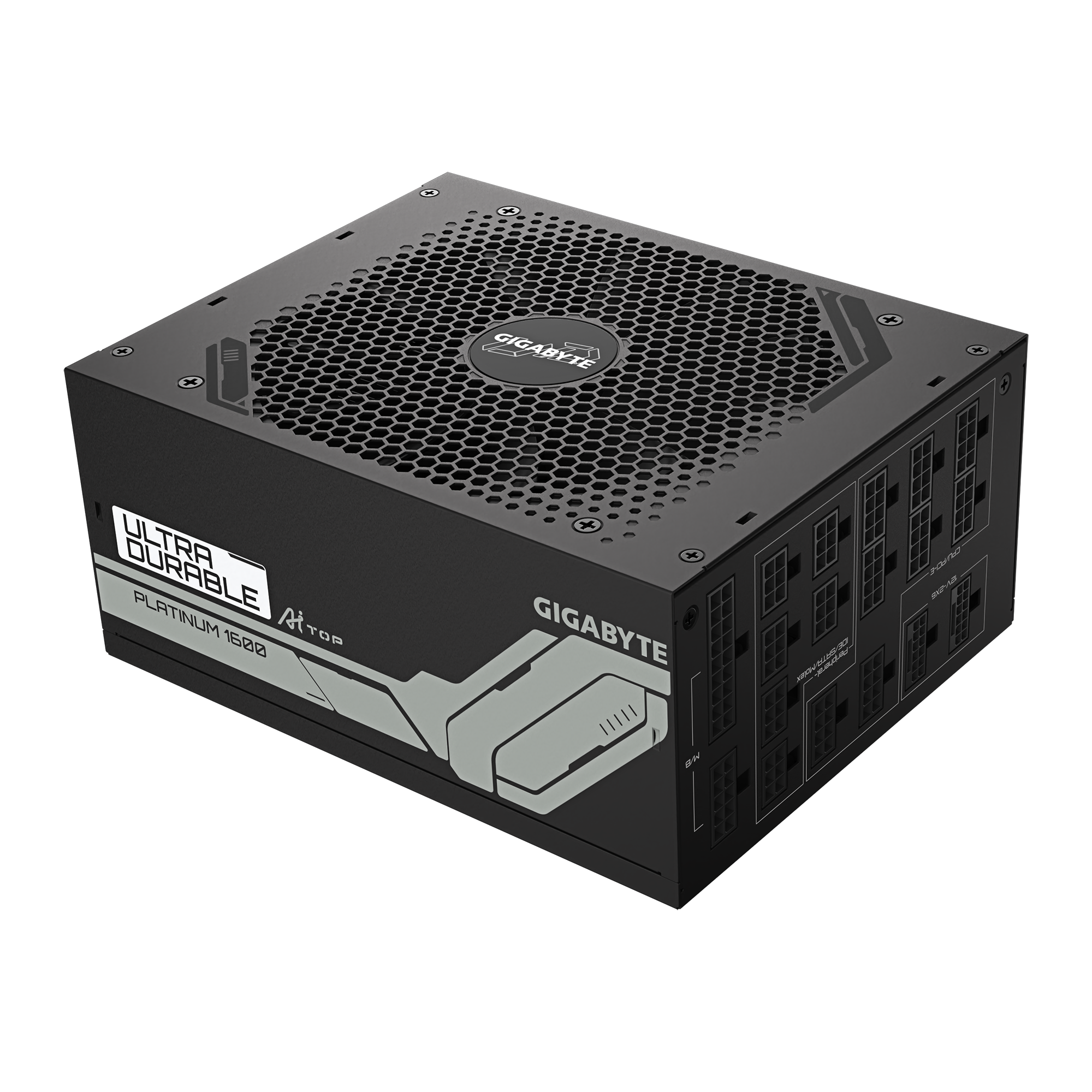 Fuente de Poder Gigabyte GP-UD1600PM PG5 – 1600W 80+ Platinum ATX 3.1 - Vista 2