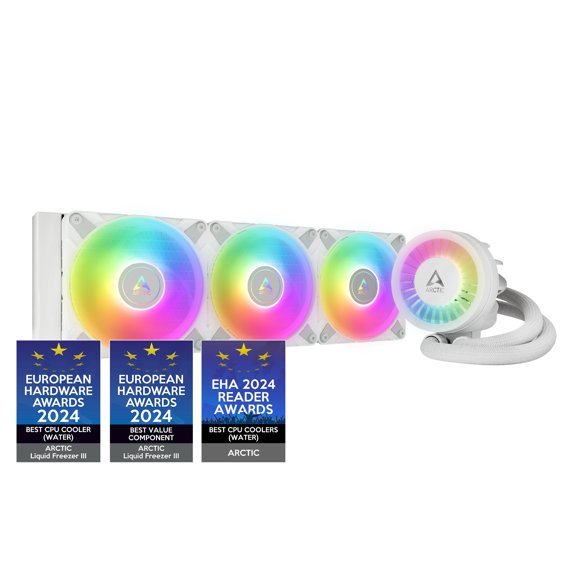 Arctic Liquid Freezer III 360 A-RGB - White (ACFRE00152A)