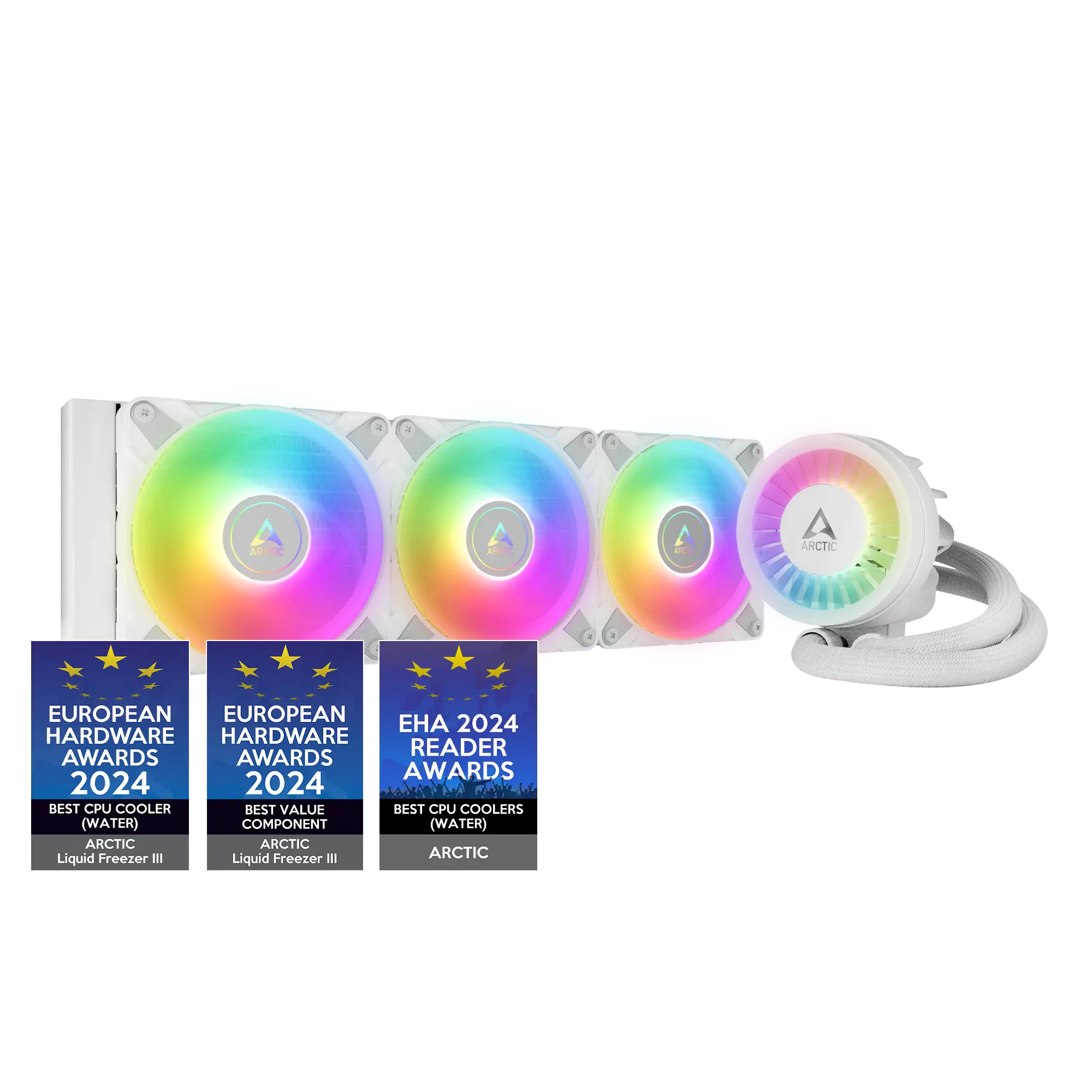 Arctic Liquid Freezer III 360 A-RGB - White (ACFRE00152A)