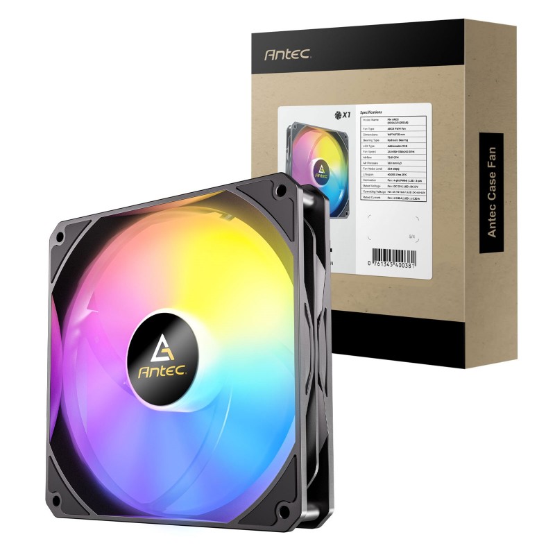 Ventilador Antec P14 ARGB 140mm PWM ARGB vista 2