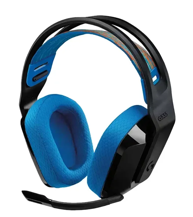 Audífonos Gamer Inalámbricos Logitech G535 LIGHTSPEED, 2.4GHz, PC/PlayStation, Blue/Black