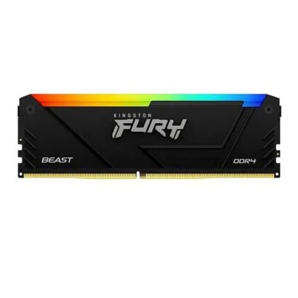 Memoria RAM Kingston Fury Beast RGB 8GB DDR4 3200MHz Black DIMM