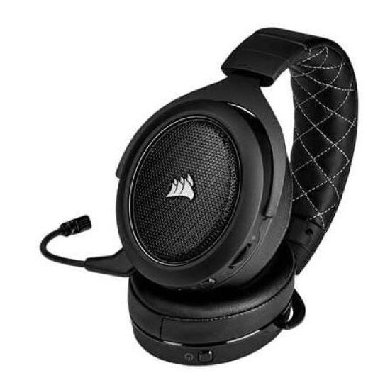 [Open Box] Audífono Gamer On-Ear Corsair HS70 PRO Wireless - Sonido 7.1 (PC) - Compatible con PC/MAC/PlayStation - Negro (CA-9011211-NA) - Vista 2