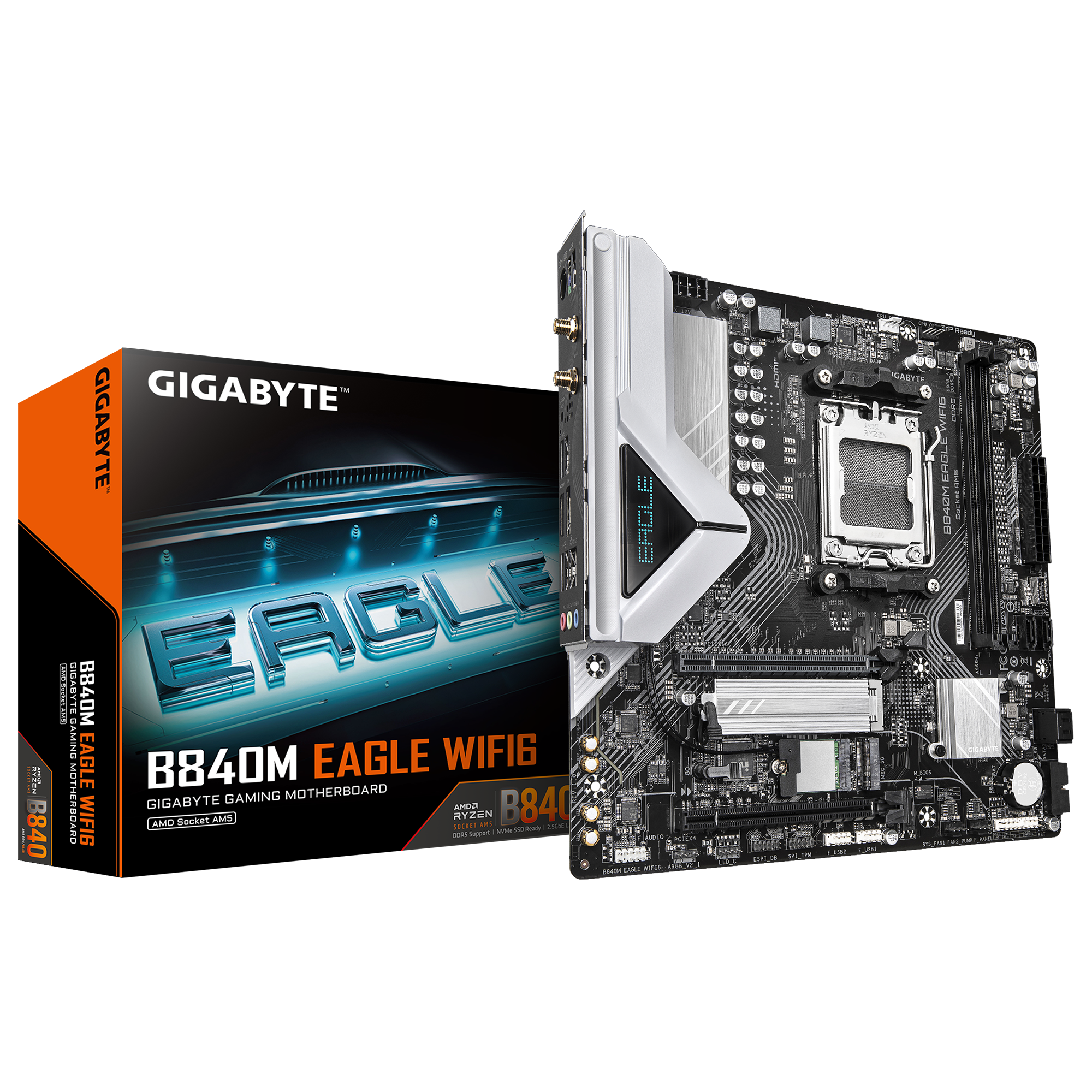 Placa madre Gigabyte B840M EAGLE WIFI6