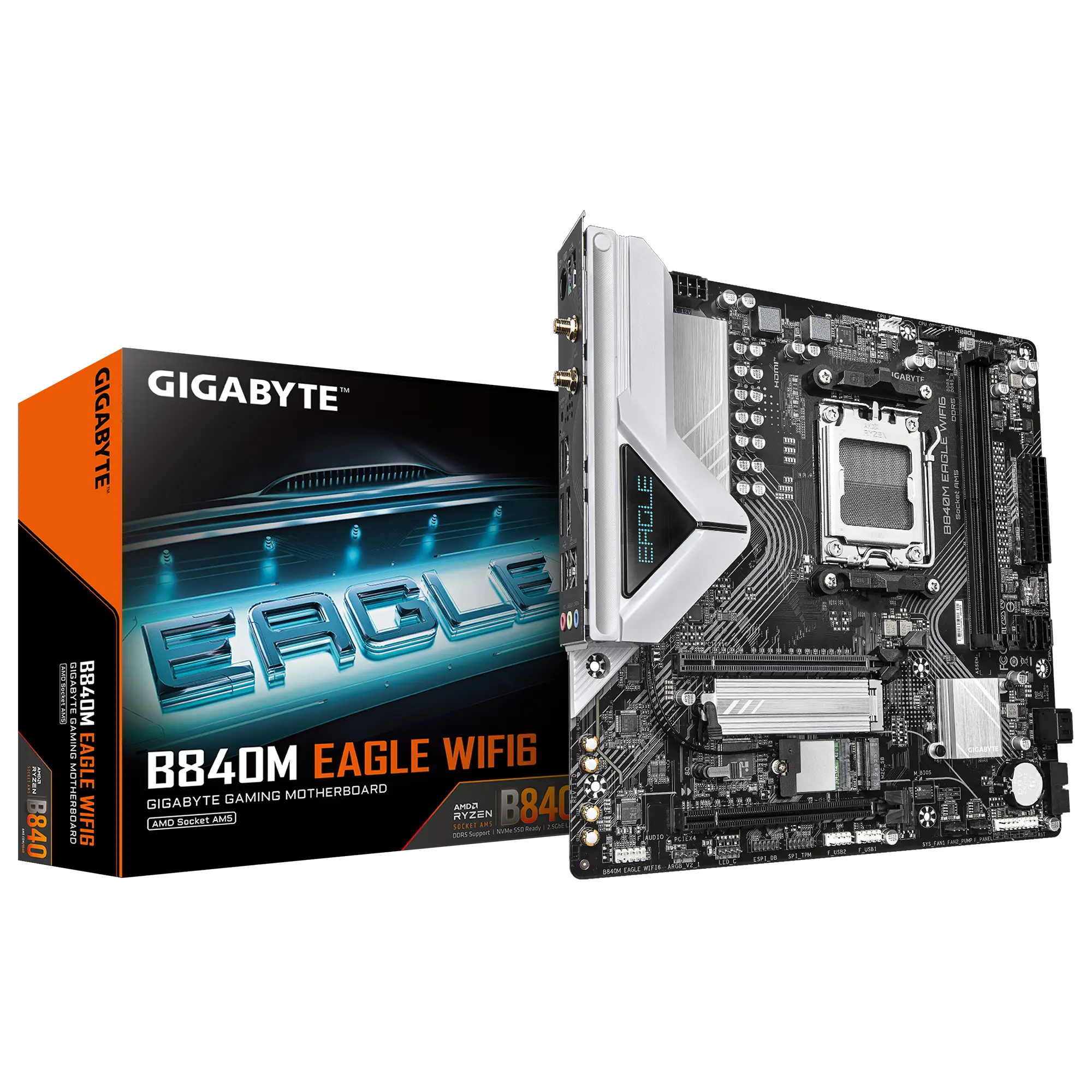 Placa madre Gigabyte B840M EAGLE WIFI6