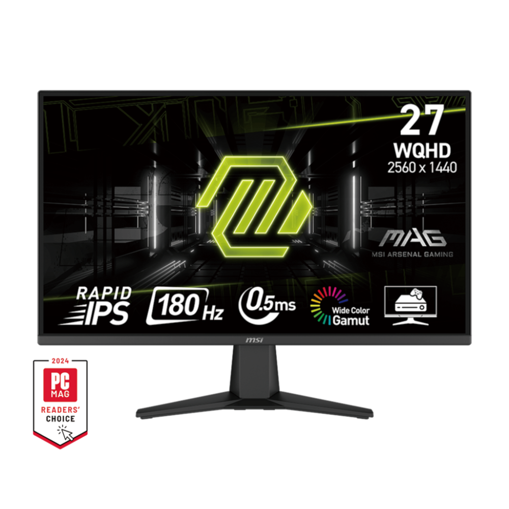 Monitor Gamer MSI MAG 275QF 27" QHD 180Hz 0.5ms IPS FreeSync