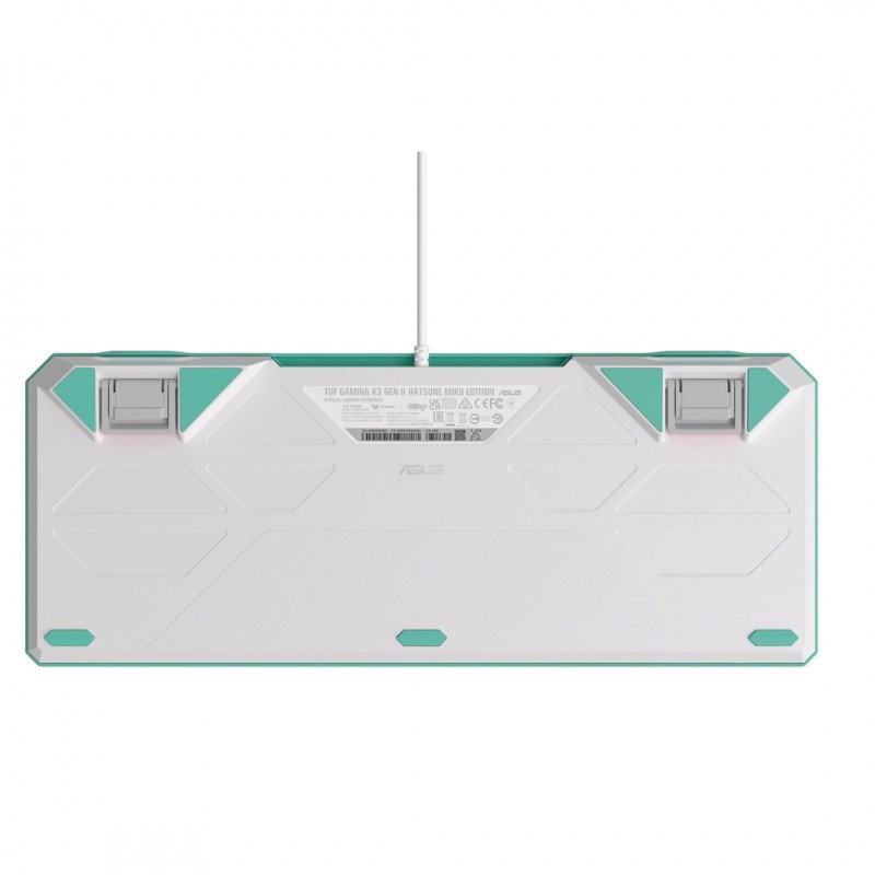 Teclado Mecánico ASUS TUF Gaming K3 Gen II Edición Hatsune Miku vista 4