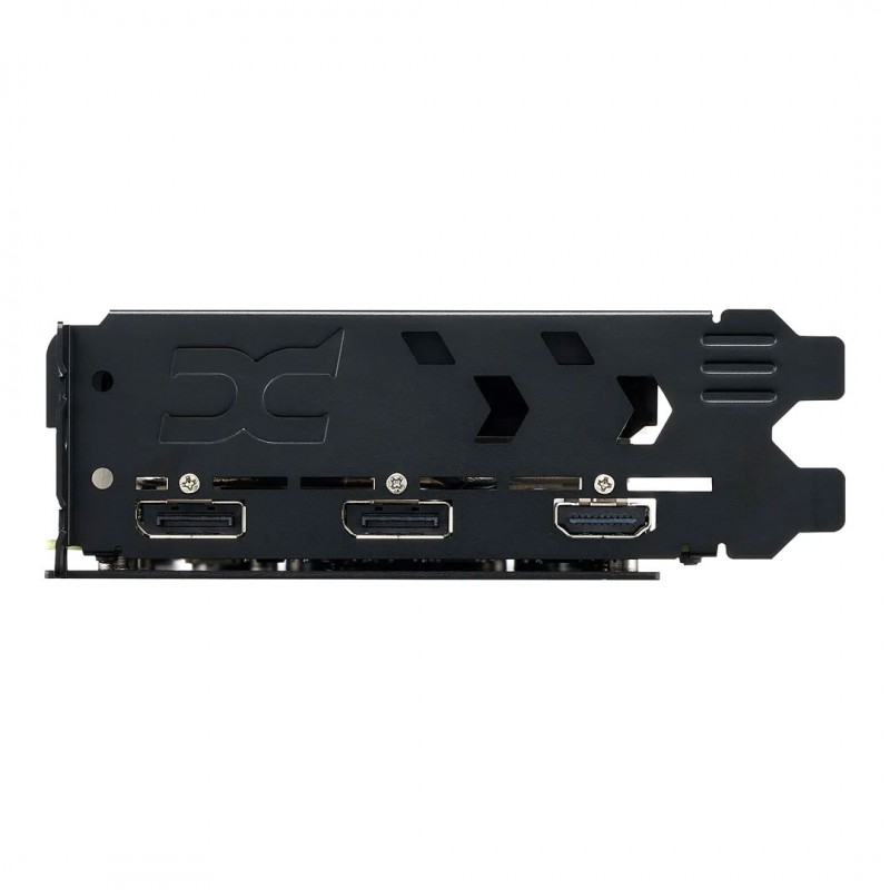 Tarjeta de Video PowerColor RX 9060 XT Hellhound 16GB GDDR6 Triple Fan PCIe 5.0 OC vista 2