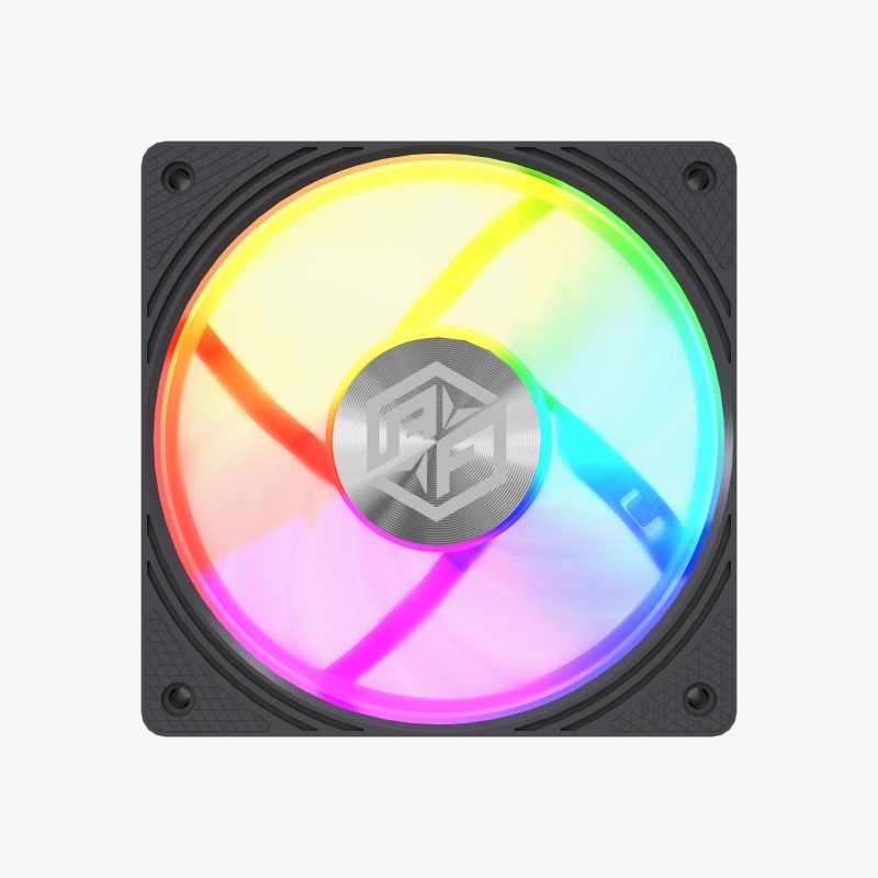 Kit 3 Ventiladores Airflow CSF800 Black 120mm ARGB PWM Alto Rendimiento vista 5