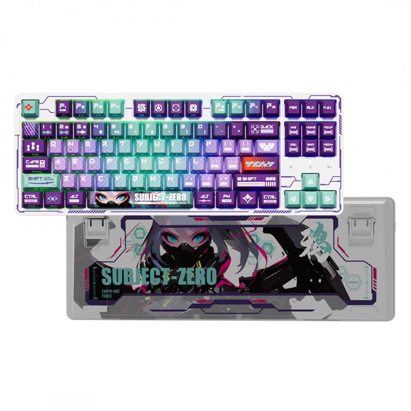 Teclado Mecánico Dareu EK87 Pro SUBJECT-ZERO 1 RGB Inalámbrico vista 1