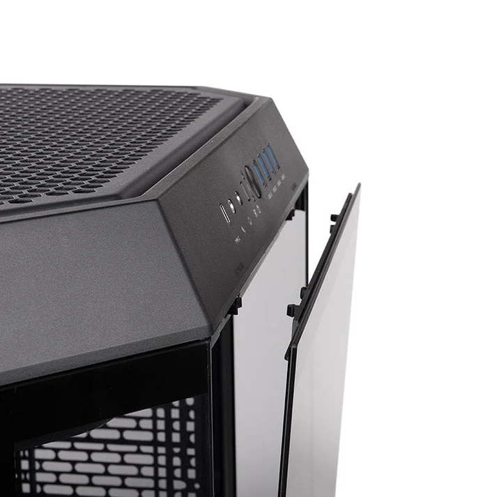 Gabinete Gamer Thermaltake The Tower 600 Black Mid Tower vista 3