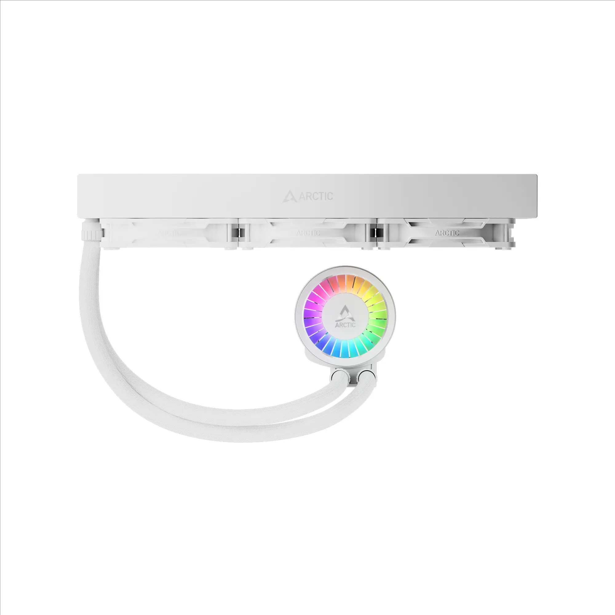 Refrigeracion Liquida Arctic Liquid Freezer III Pro 360 A-RGB (White) vista 3