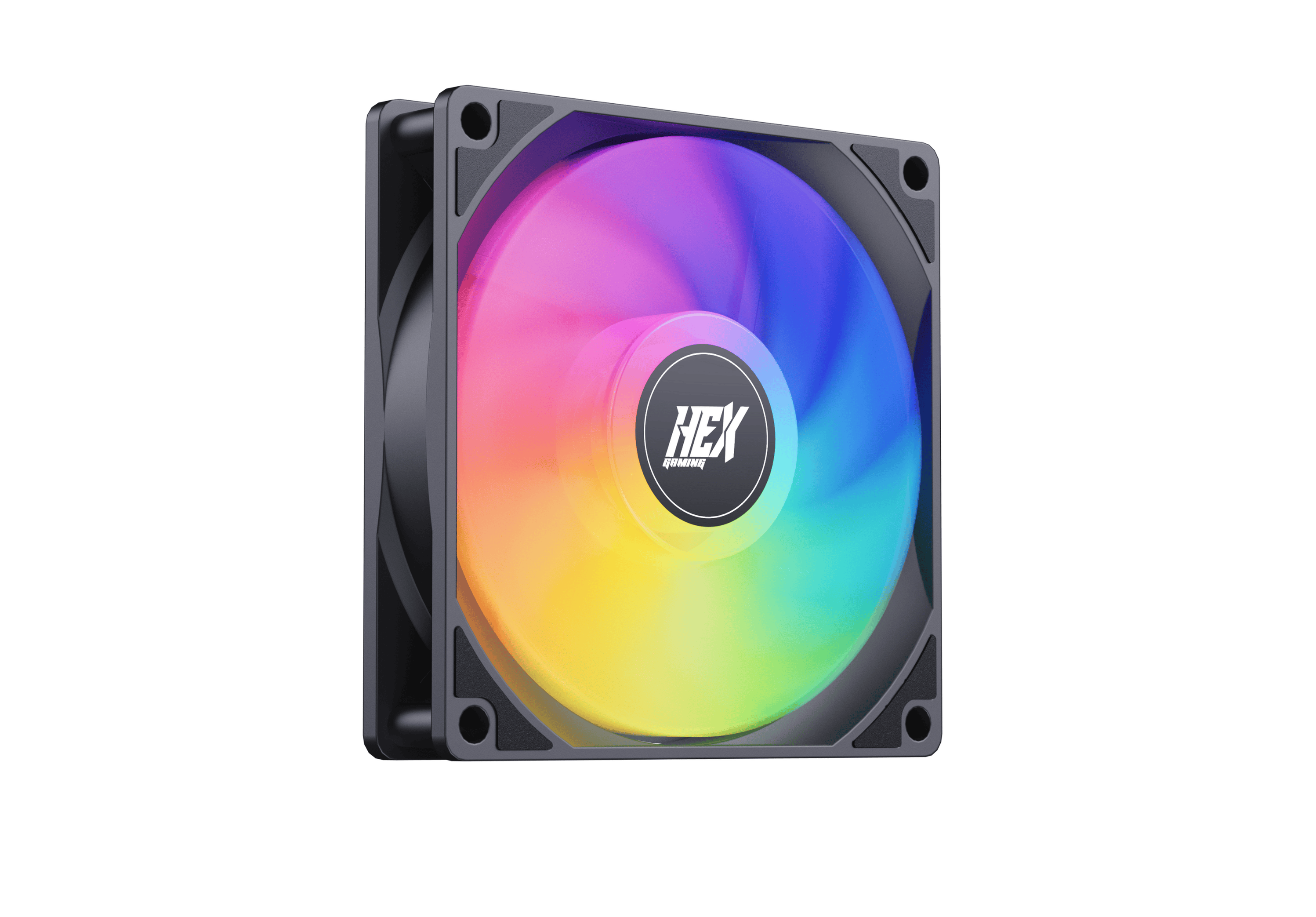 Pack de 3 ventiladores HEX GAMING Cyclone KIT ARGB vista 2