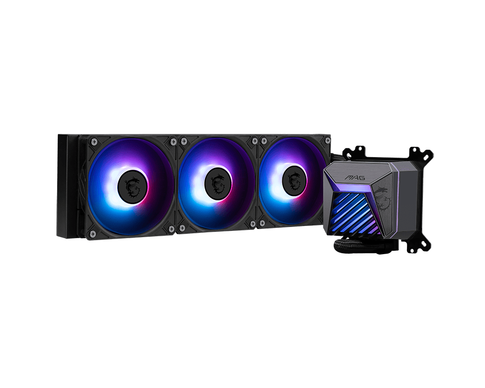 Refrigeración Líquida MSI MAG CoreLiquid A15 360mm ARGB AM4/AM5/LGA1700 - Ideal para Ryzen 7/9 y Intel i7/i9