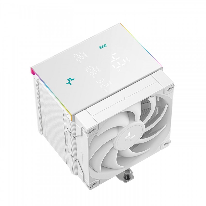 Disipador DeepCool AK500 Digital Pro WH RGB vista 4