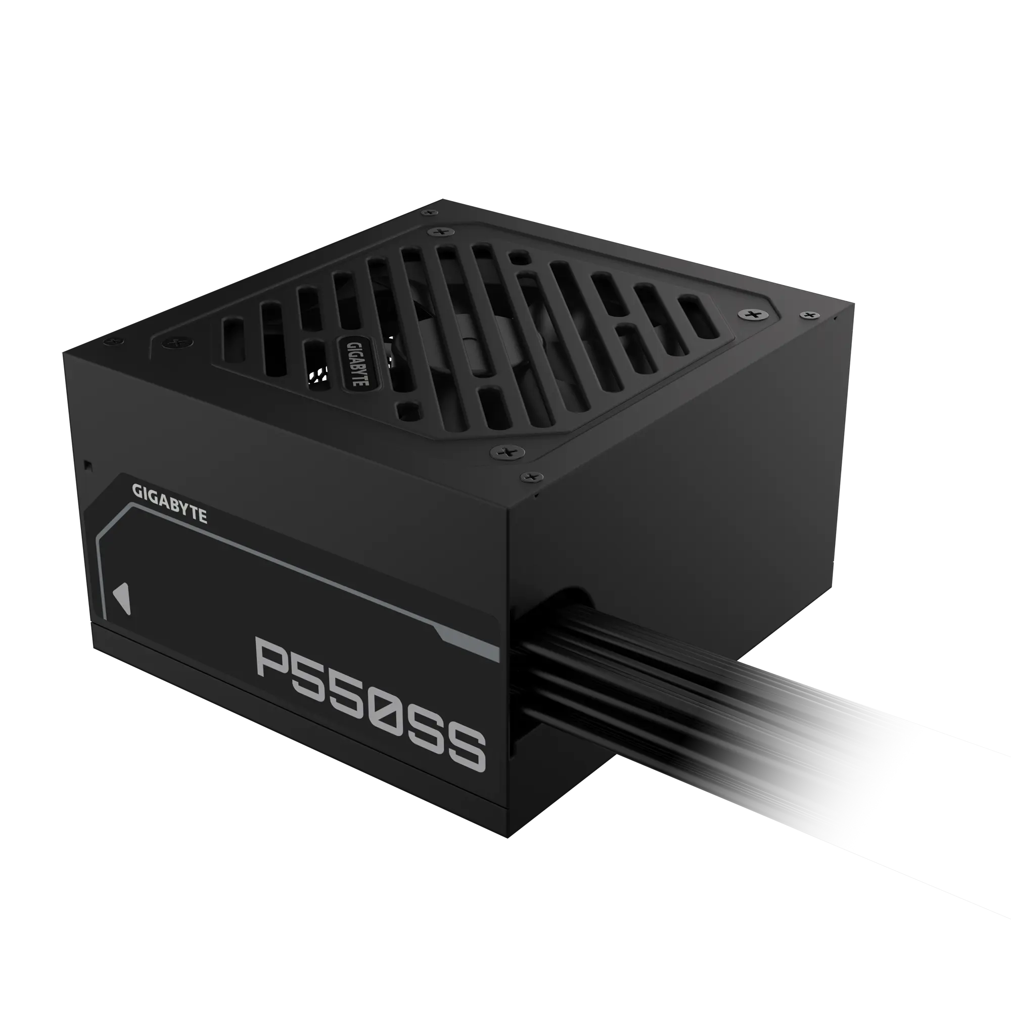 Fuente de poder Gigabyte 550w P550SS 80+ Silver vista 4