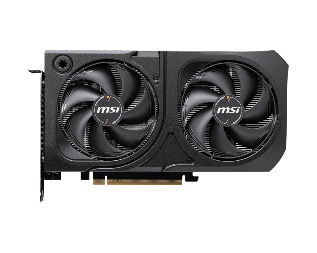 Tarjeta de video MSI GeForce RTX 5060 Ti 16GB SHADOW 2X PLUS OC vista 2