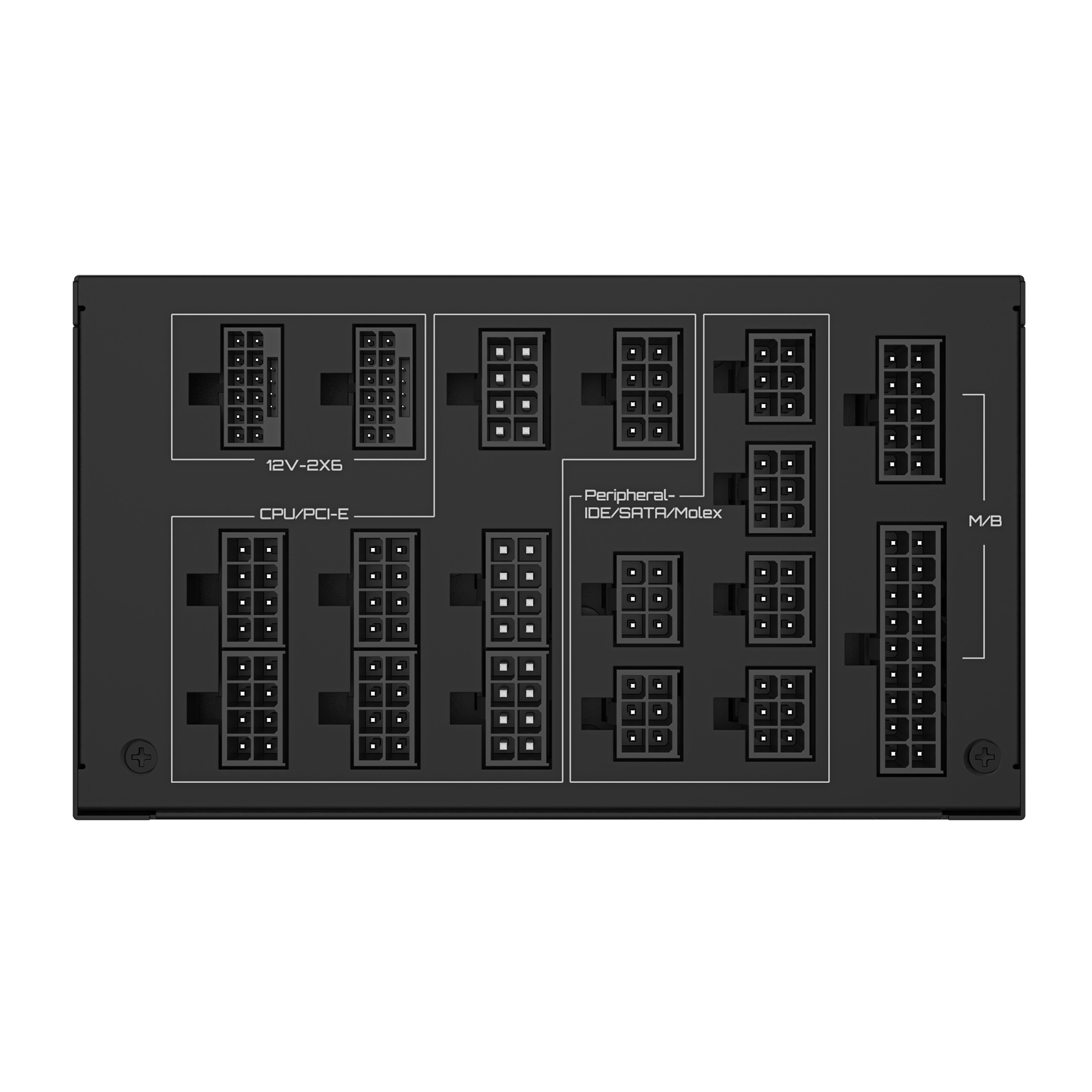 Fuente de Poder Gigabyte GP-UD1600PM PG5 – 1600W 80+ Platinum ATX 3.1 - Vista 6