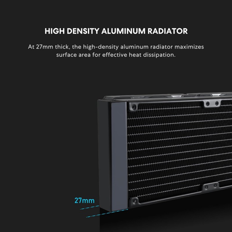 Refrigeración Líquida Lian Li Galahad II Lite 240P 240mm vista 3