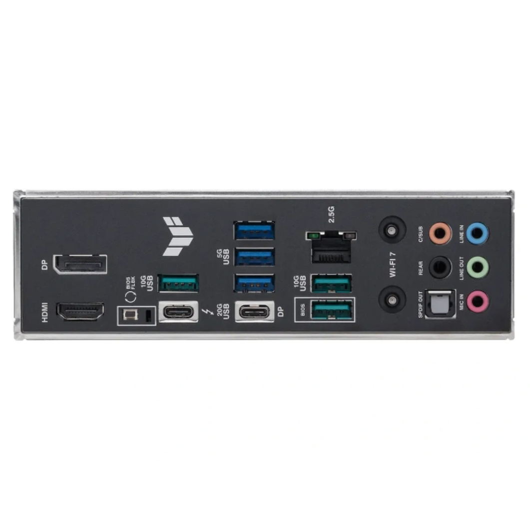 Placa Madre ASUS TUF Gaming Z890-PLUS WIFI LGA 1851 DDR5 WiFi 7 ATX vista 3