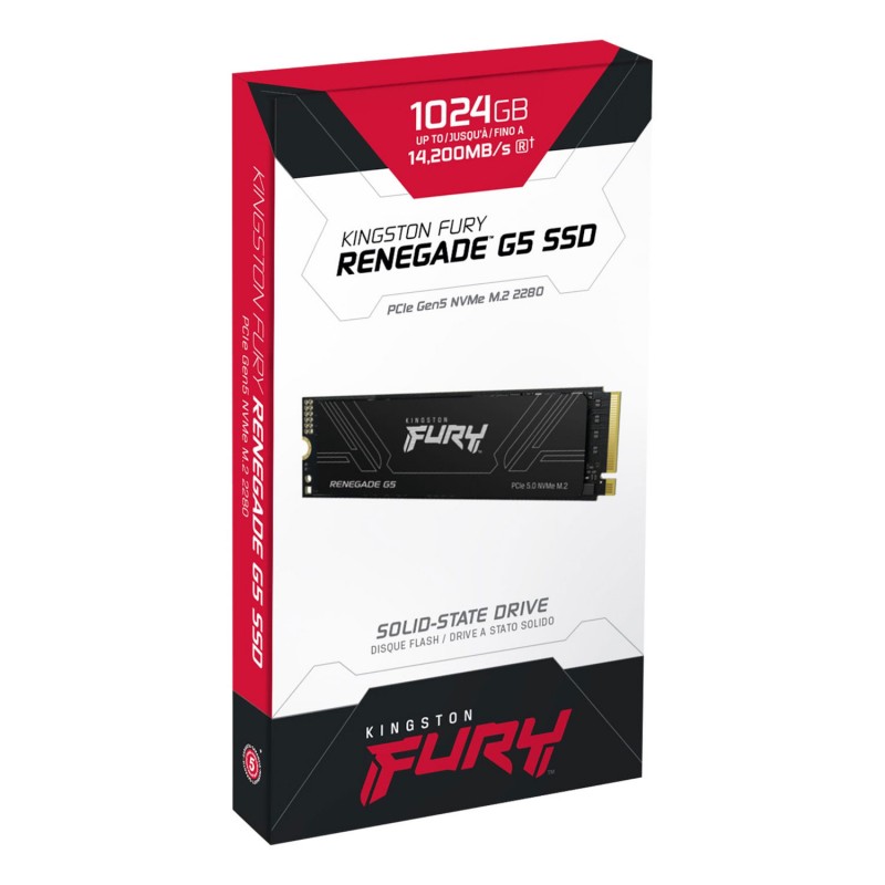 SSD NVMe Kingston FURY Renegade G5 1TB PCIe 5.0