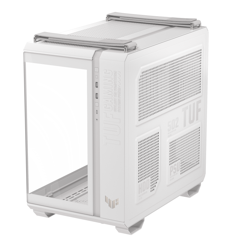 Gabinete ASUS TUF Gaming GT502 Horizon White (Mid Tower) - Vista 5