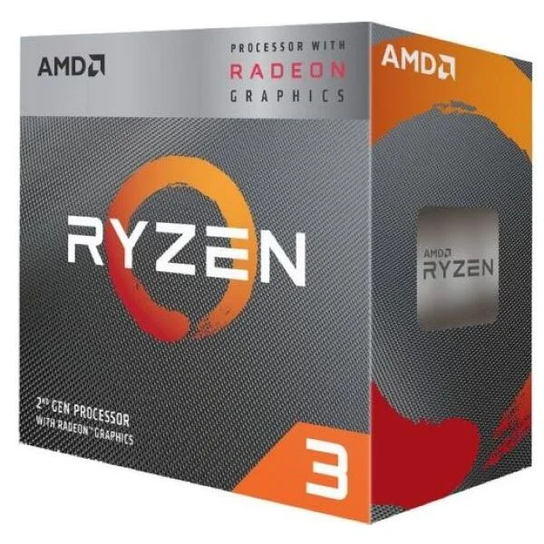 CPU AMD - Socket AM4 - Ryzen 3 3200G - 3.6GHZ - 4 Core (YD3200C5FHBOX)