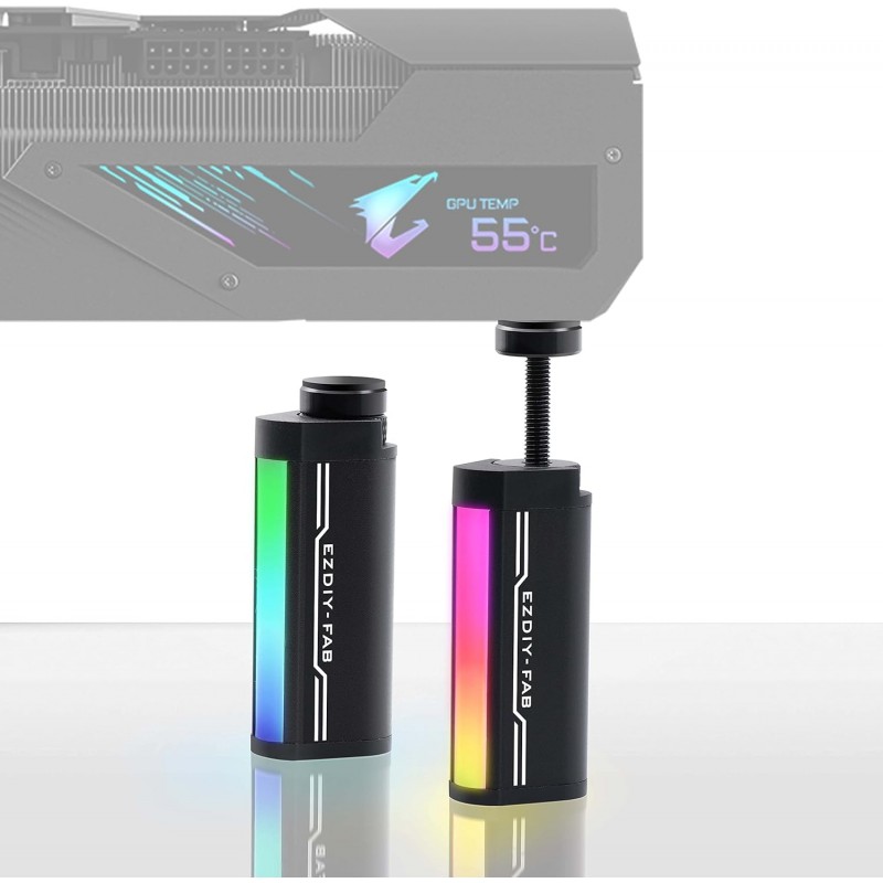EZDIY-FAB Soporte GPU RGB 5V - Estabilizador de Tarjeta Gráfica vista 1