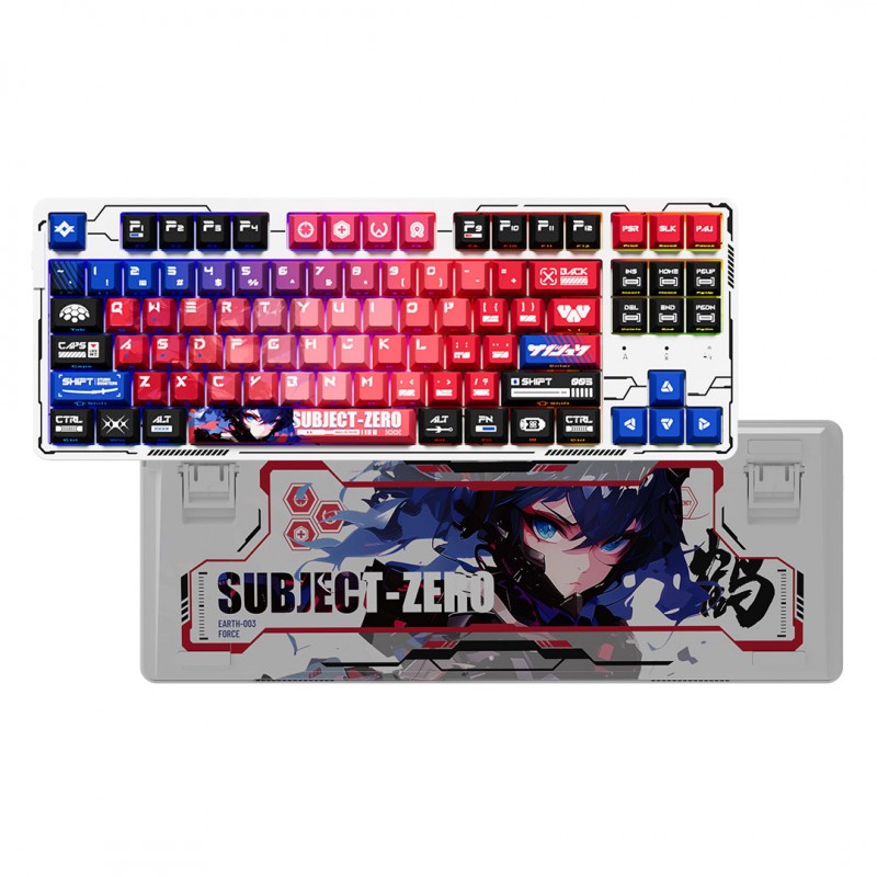 Teclado Mecánico Dareu EK87 Pro Subject Zero 2 RGB Wireless vista 1
