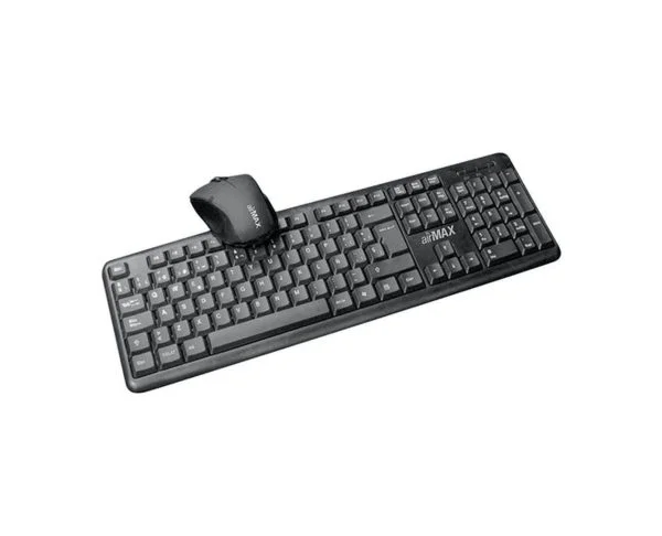 KIT TECLADO Y MOUSE CLIO USB NEGRO GMK-1 vista 2