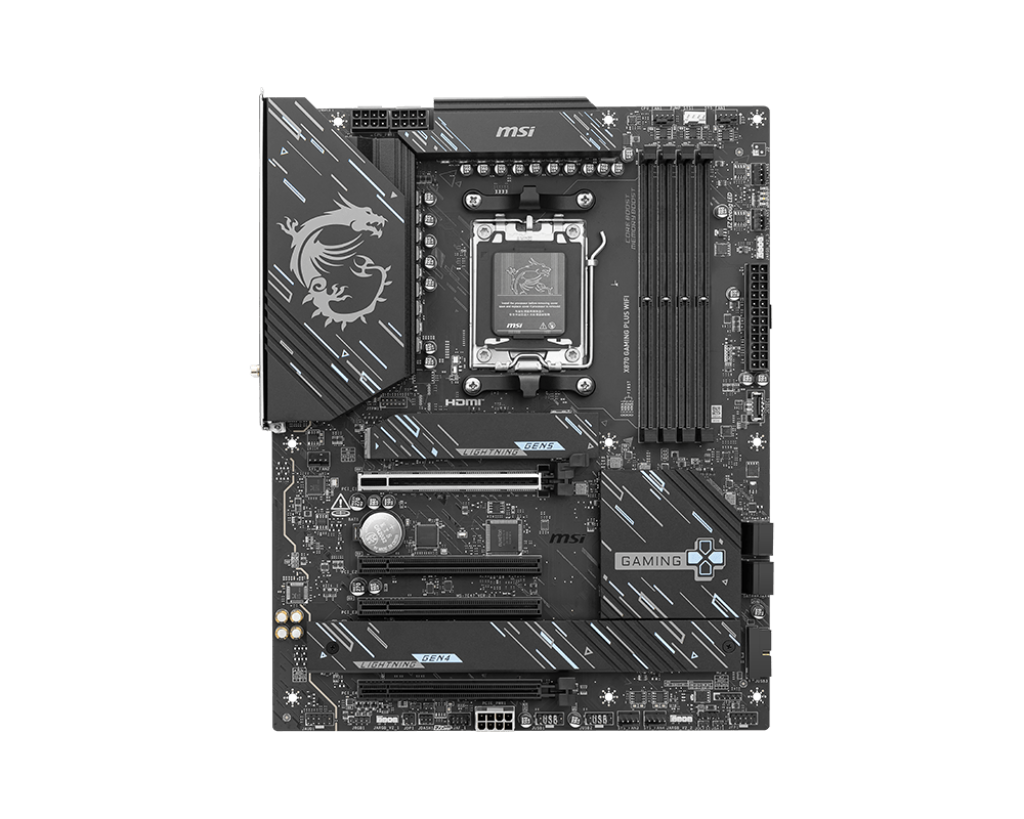 Placa Madre MSI X870 GAMING PLUS WIFI AM5 DDR5